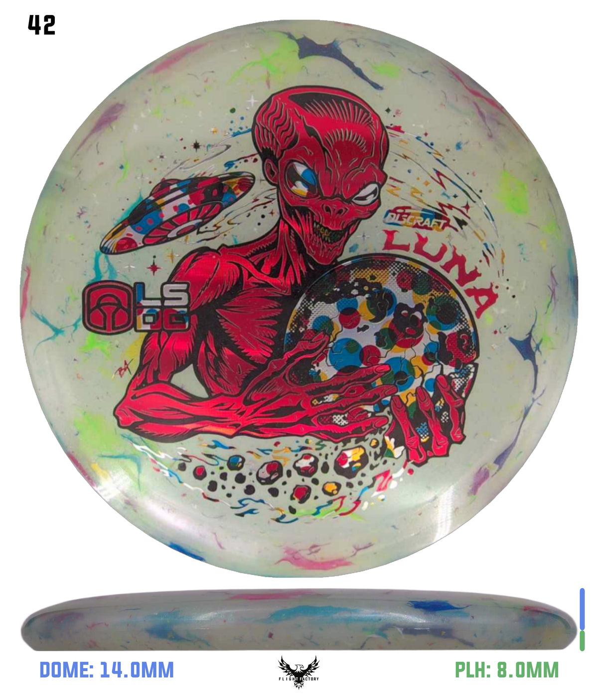 Discraft Colorshift Jawbreaker Z FLX Luna - Ledgestone 2026 Season 2