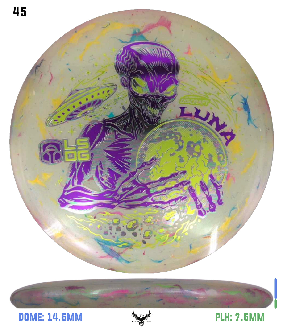 Discraft Colorshift Jawbreaker Z FLX Luna - Ledgestone 2026 Season 2