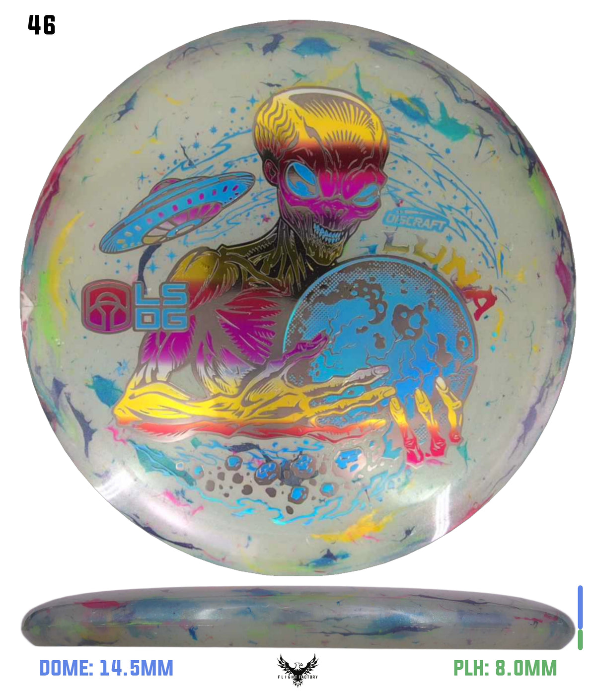 Discraft Colorshift Jawbreaker Z FLX Luna - Ledgestone 2026 Season 2