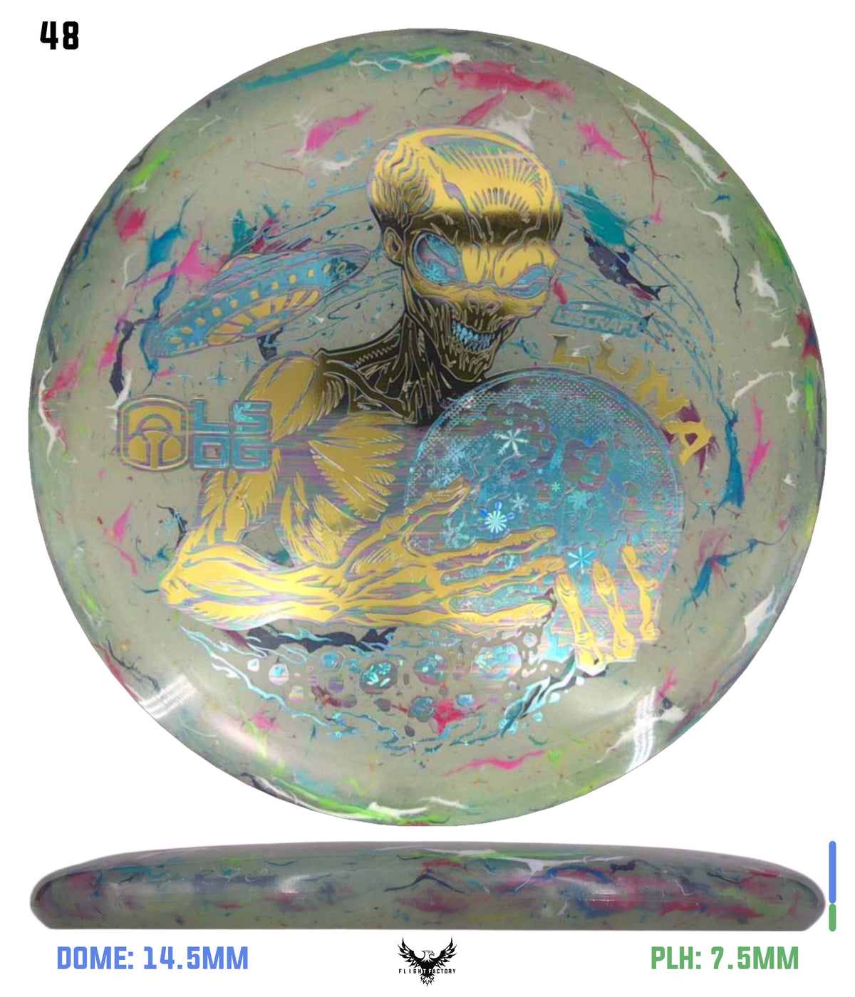 Discraft Colorshift Jawbreaker Z FLX Luna - Ledgestone 2026 Season 2