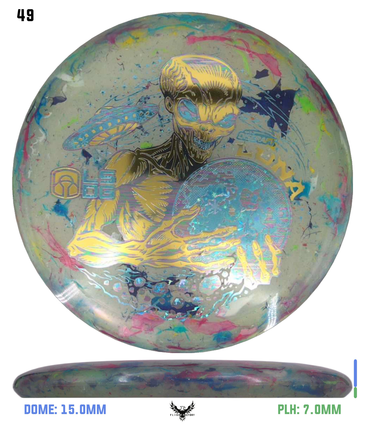 Discraft Colorshift Jawbreaker Z FLX Luna - Ledgestone 2026 Season