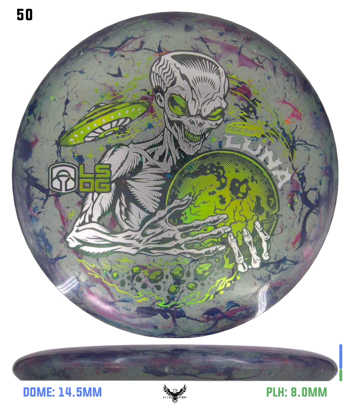 Discraft Colorshift Jawbreaker Z FLX Luna - Ledgestone 2026 Season 2