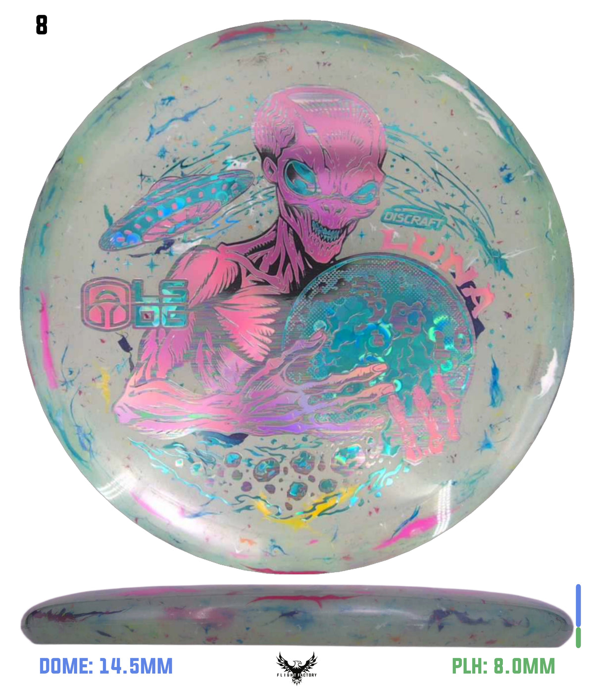 Discraft Colorshift Jawbreaker Z FLX Luna - Ledgestone 2026 Season 2