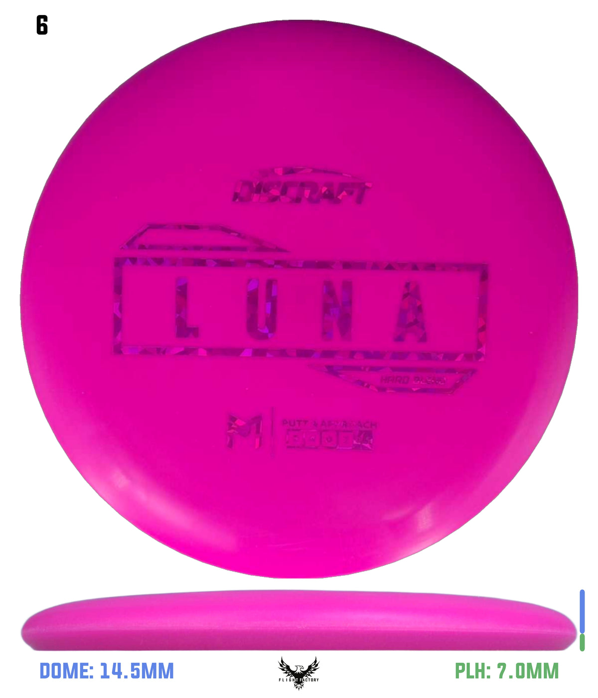 Discraft Paul McBeth Putter Line Luna - Hard Blend