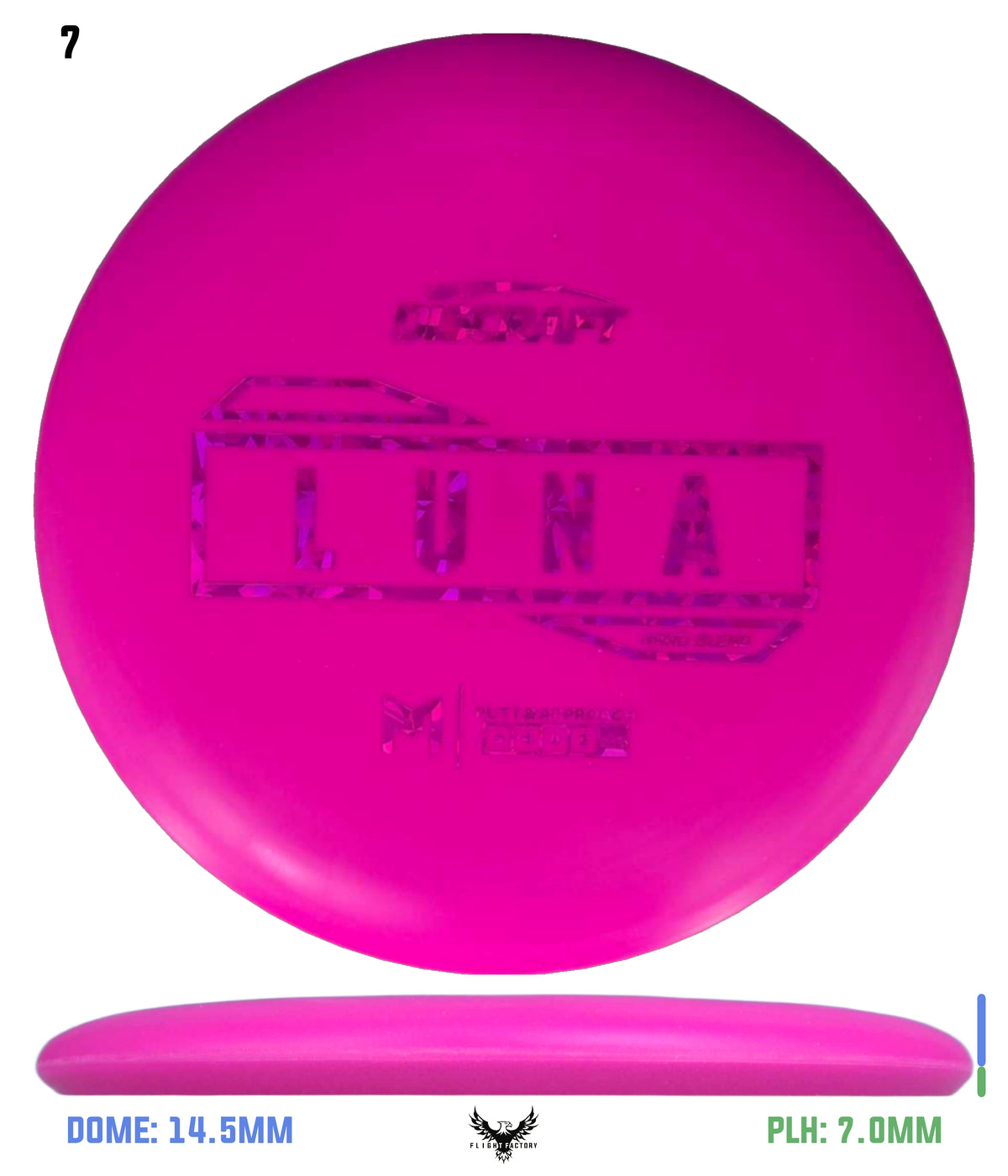 Discraft Paul McBeth Putter Line Luna - Hard Blend