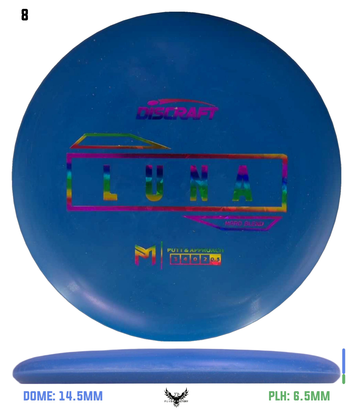 Discraft Paul McBeth Putter Line Luna - Hard Blend