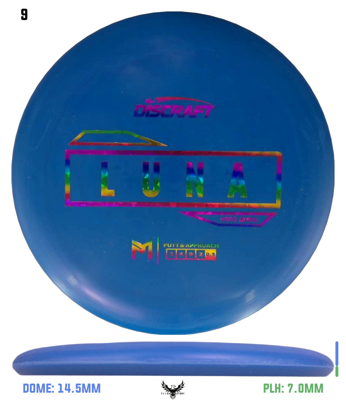 Discraft Paul McBeth Putter Line Luna - Hard Blend