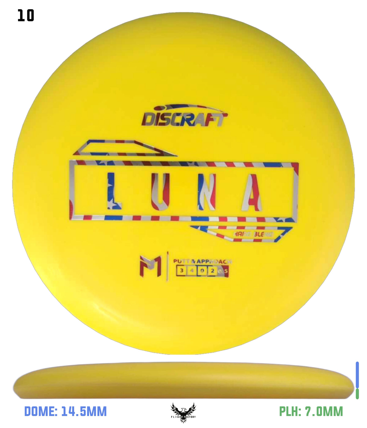 Discraft Paul McBeth Putter Line Luna - Hard Blend