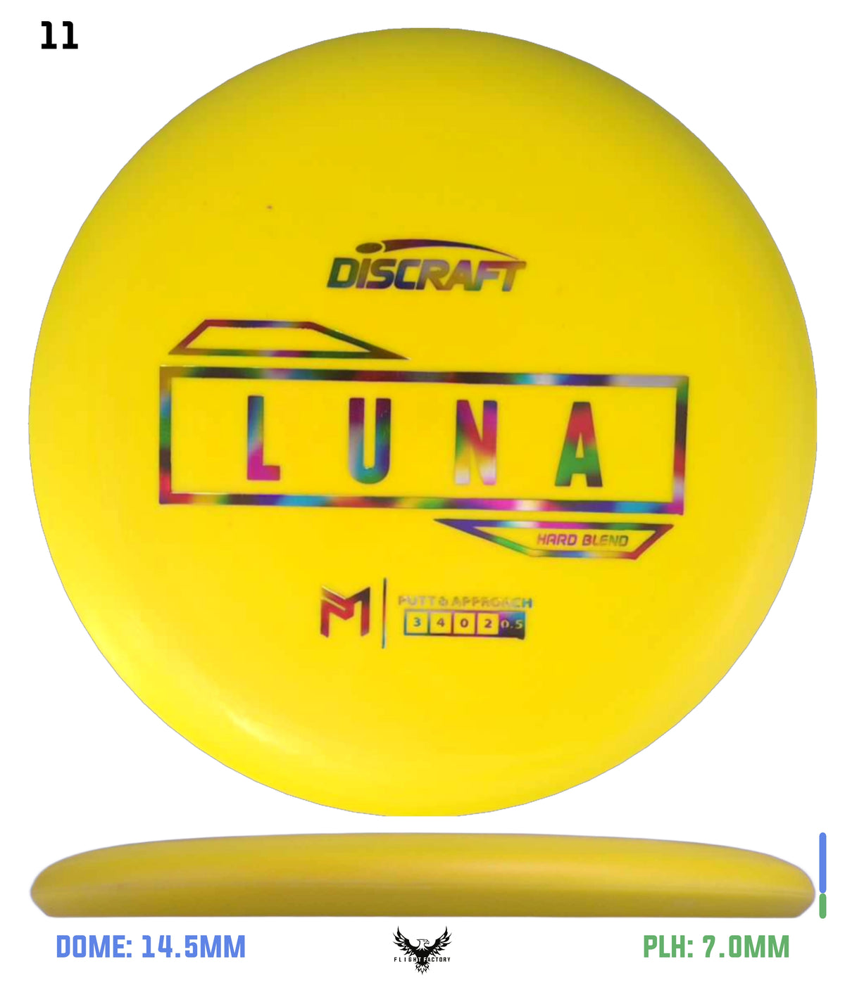 Discraft Paul McBeth Putter Line Luna - Hard Blend