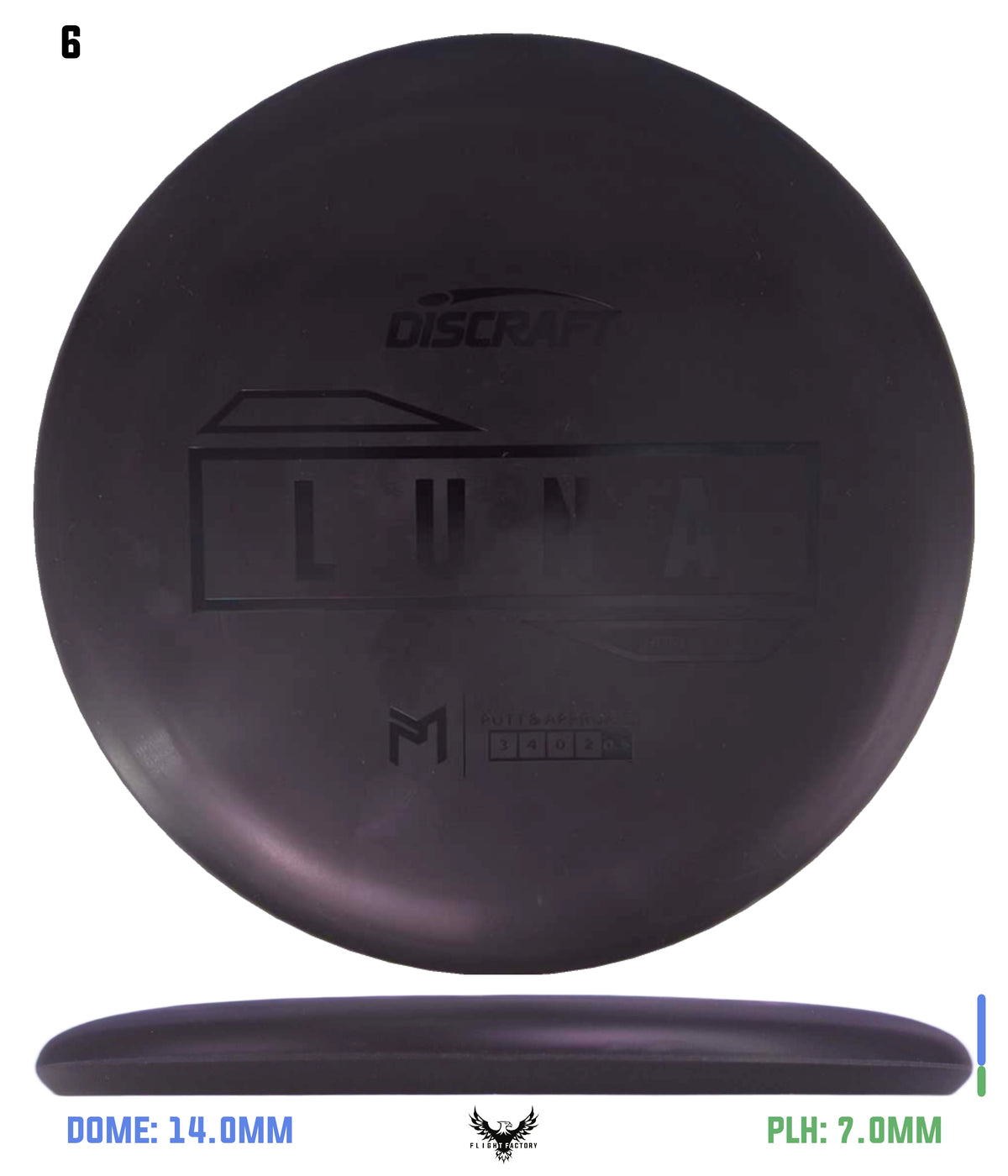 Discraft Paul McBeth Putter Line Luna - Hard Blend