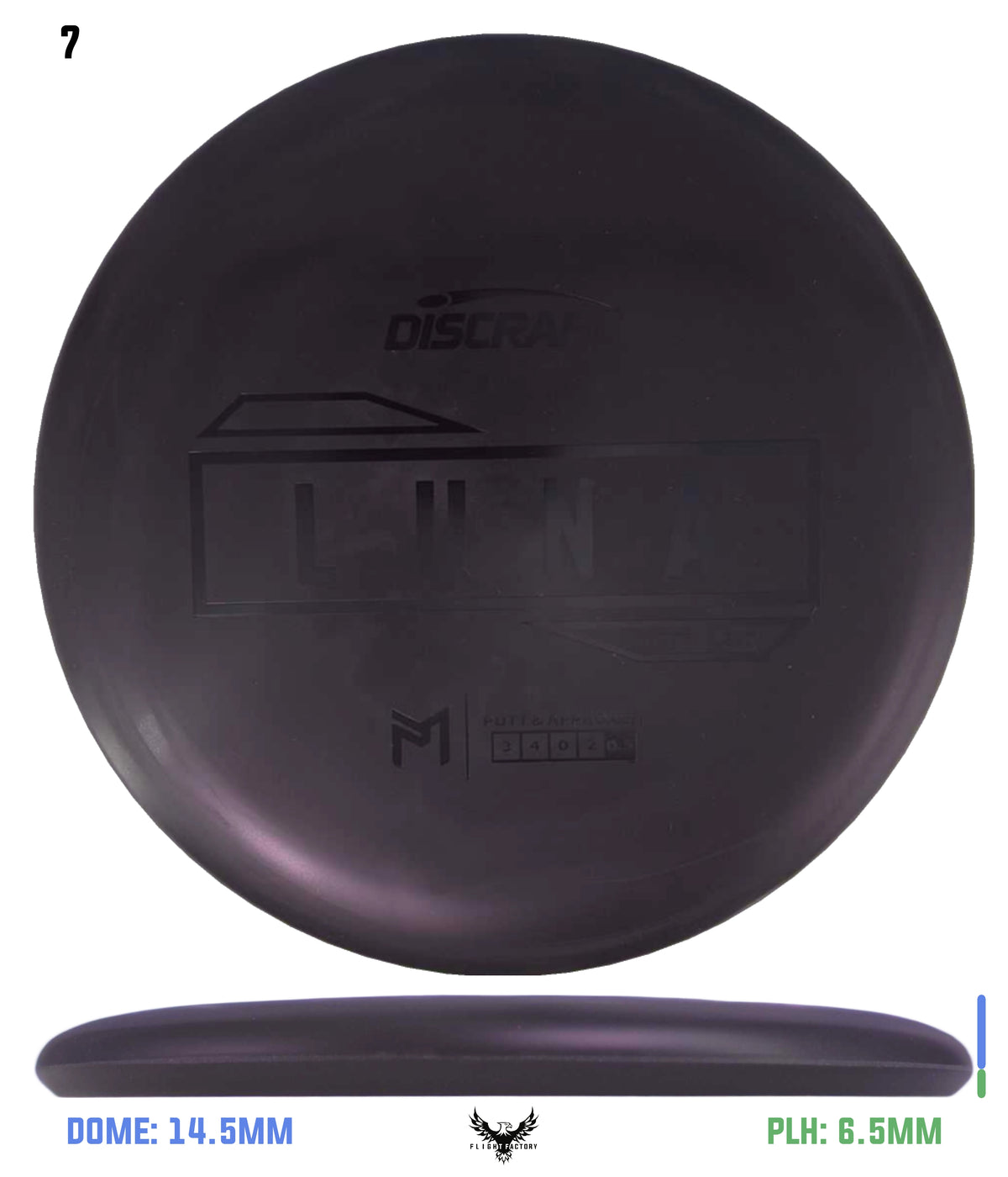 Discraft Paul McBeth Putter Line Luna - Hard Blend