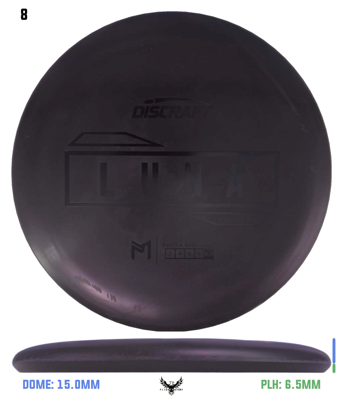Discraft Paul McBeth Putter Line Luna - Hard Blend