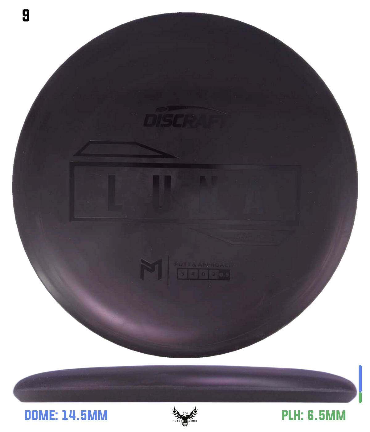 Discraft Paul McBeth Putter Line Luna - Hard Blend