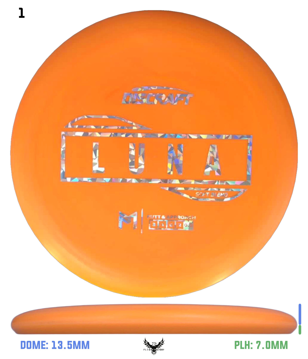 Discraft Paul McBeth Putter Line Luna - Soft Blend