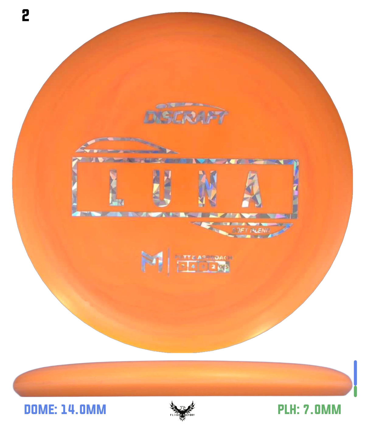 Discraft Paul McBeth Putter Line Luna - Soft Blend