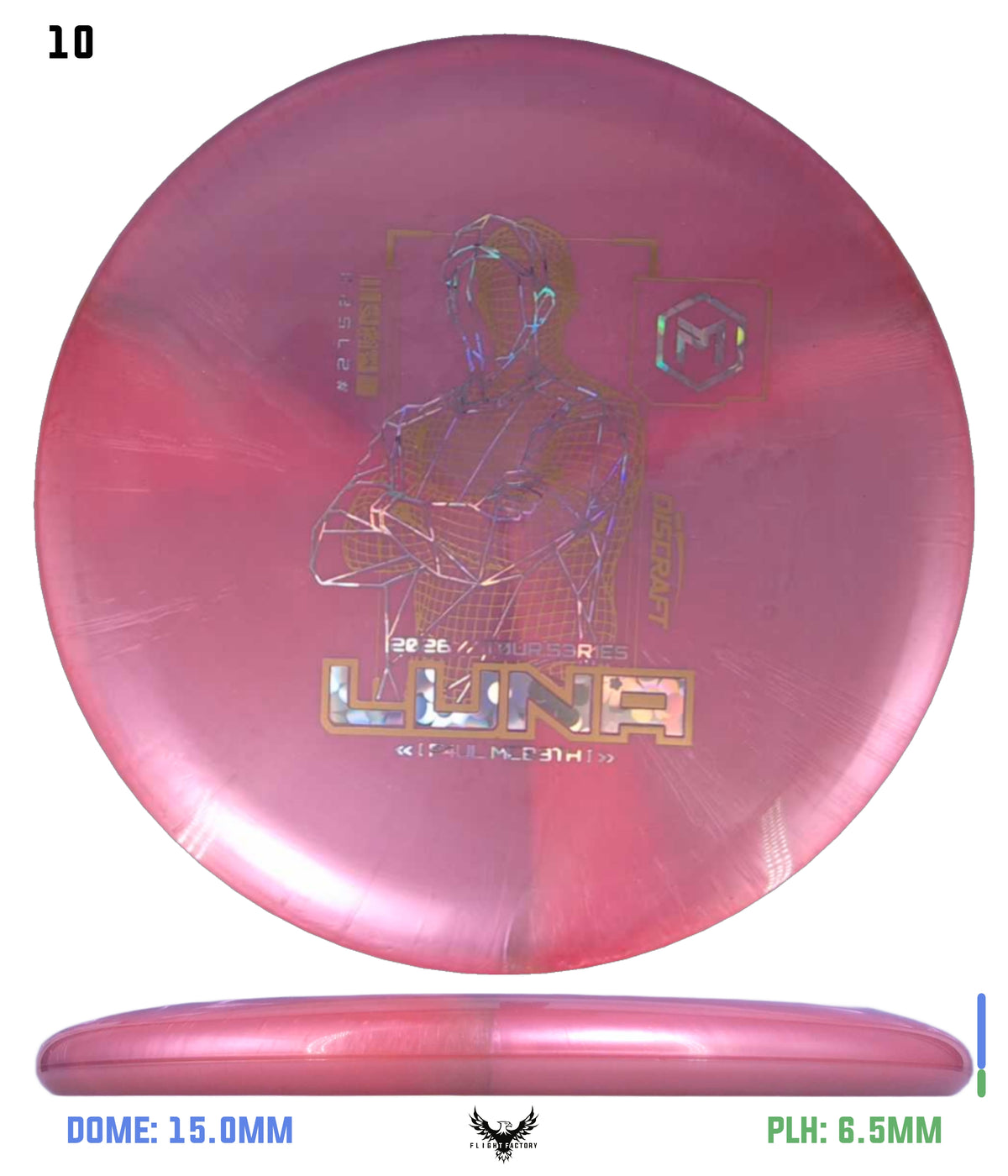 Discraft 2026 Paul McBeth Tour Series V2 Luna