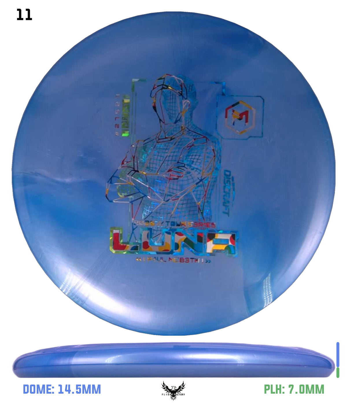 Discraft 2026 Paul McBeth Tour Series V2 Luna
