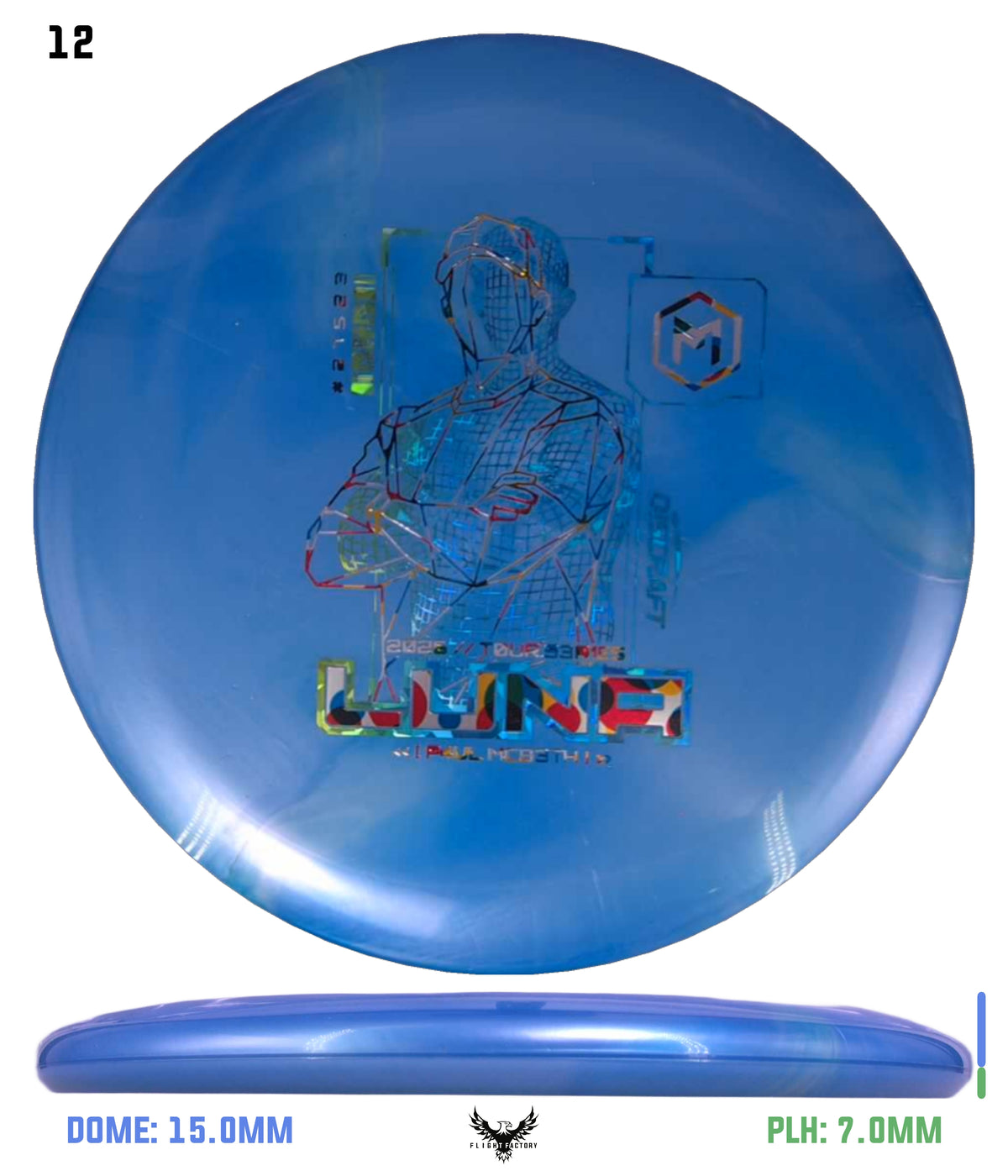 Discraft 2026 Paul McBeth Tour Series V2 Luna