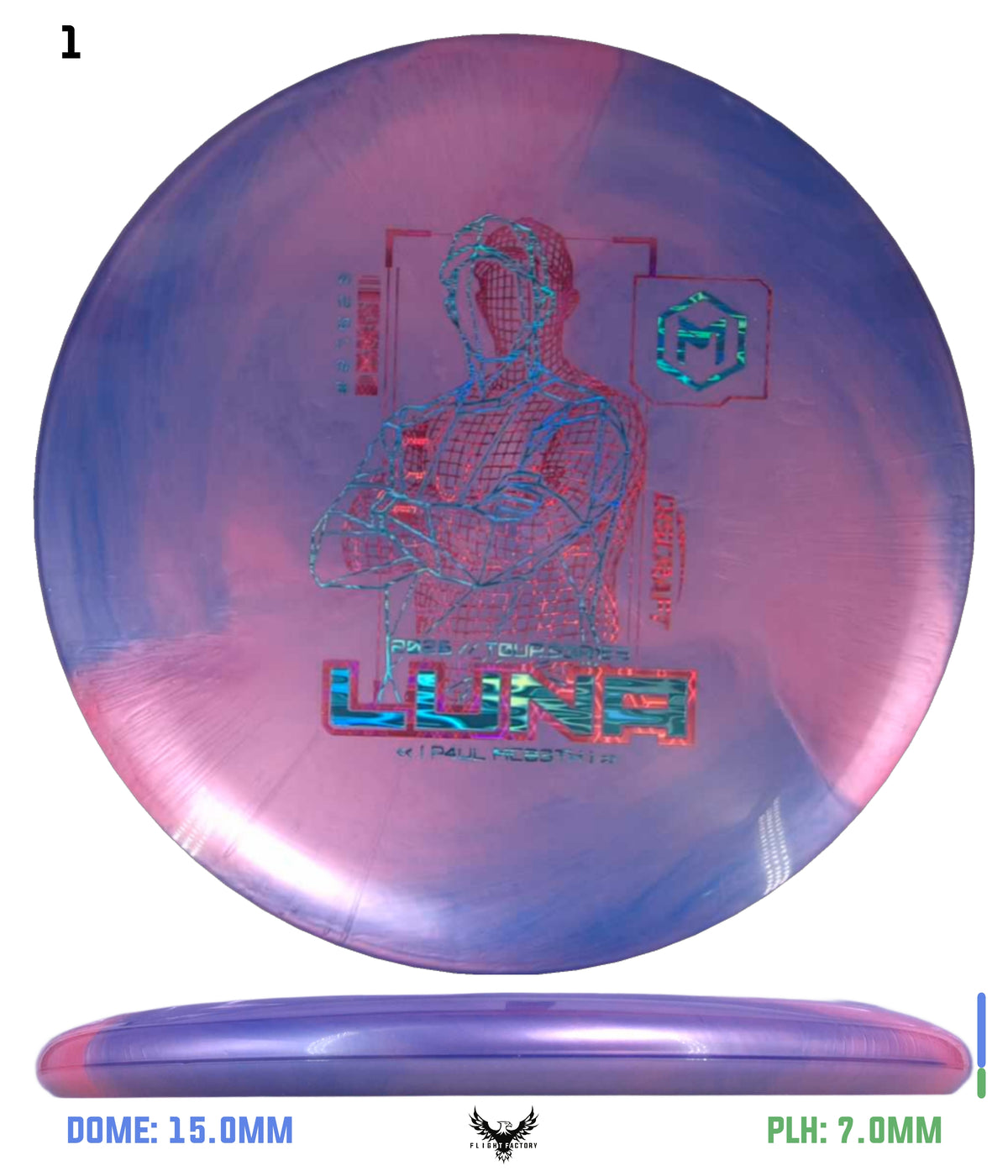 Discraft 2026 Paul McBeth Tour Series V2 Luna
