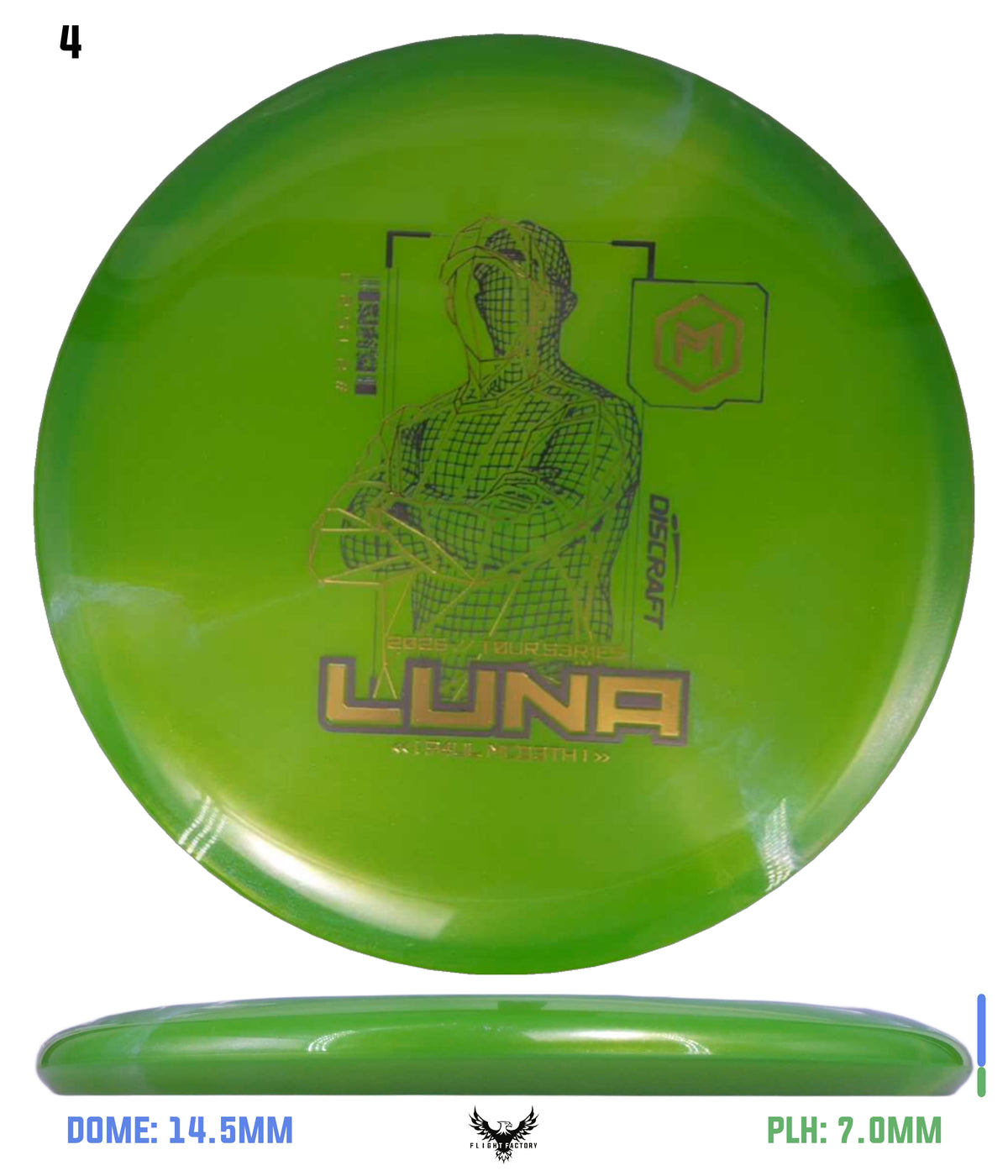 Discraft 2026 Paul McBeth Tour Series V2 Luna