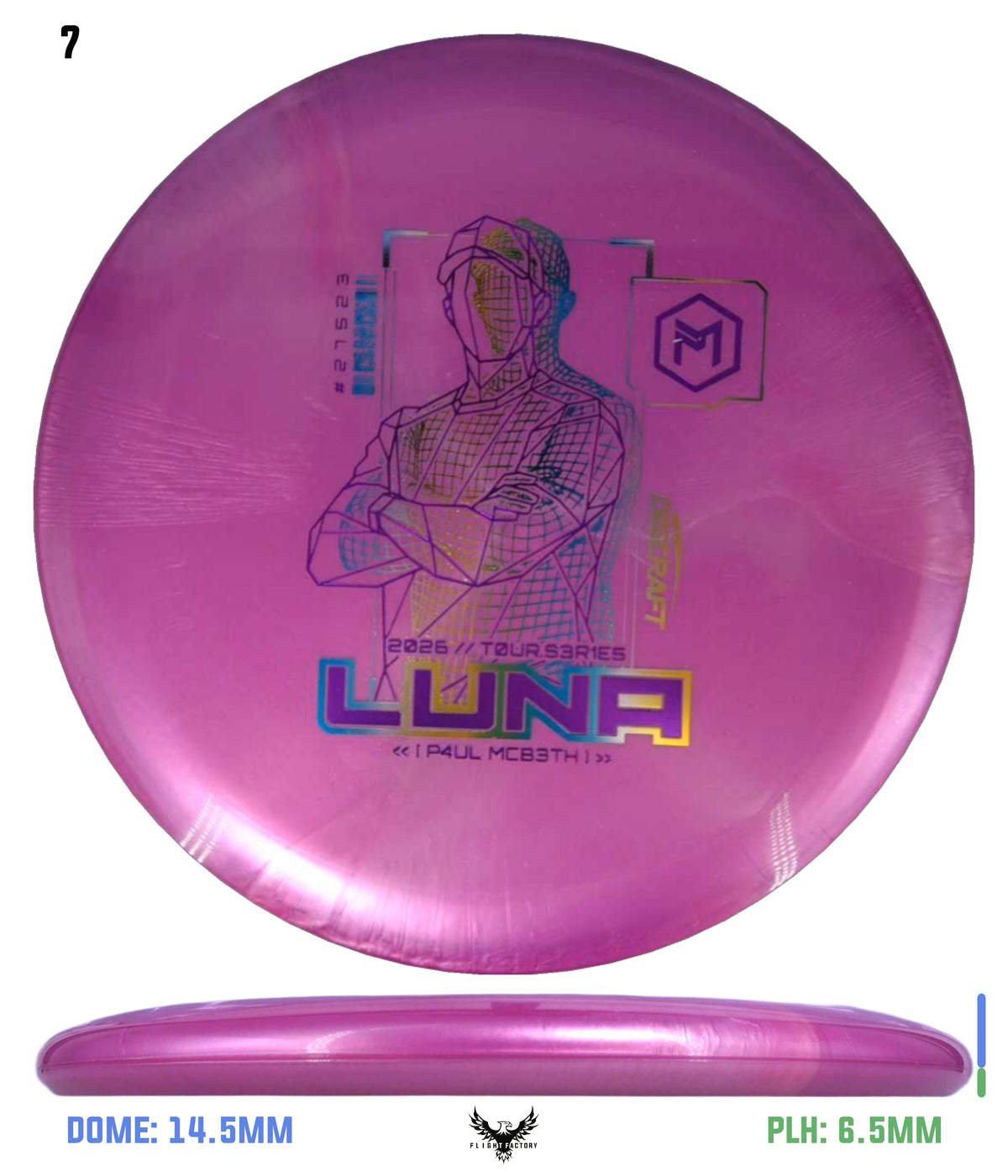 Discraft 2026 Paul McBeth Tour Series V2 Luna
