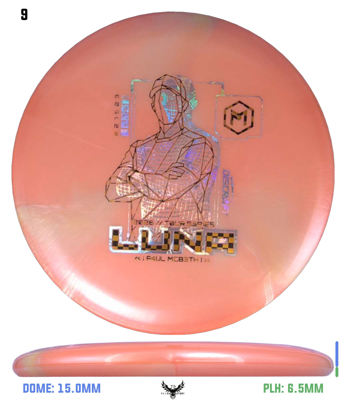 Discraft 2026 Paul McBeth Tour Series V2 Luna