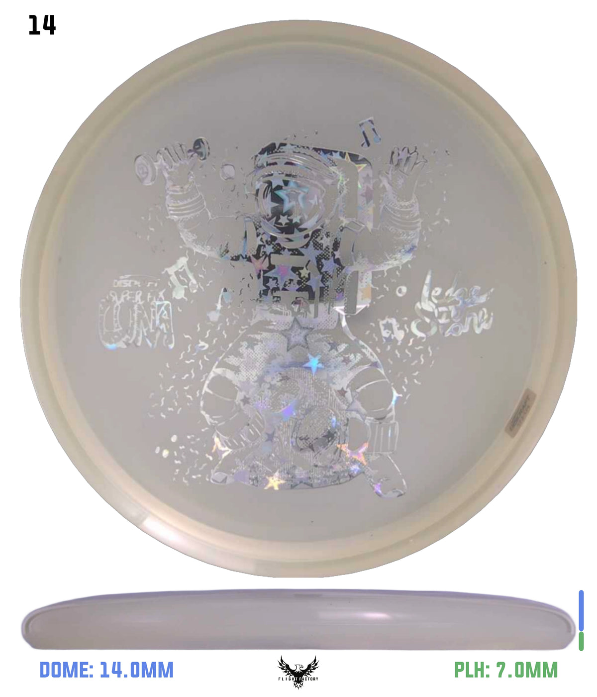 Discraft Paul McBeth Super Flex Luna - Ledgestone 2025 Offseason