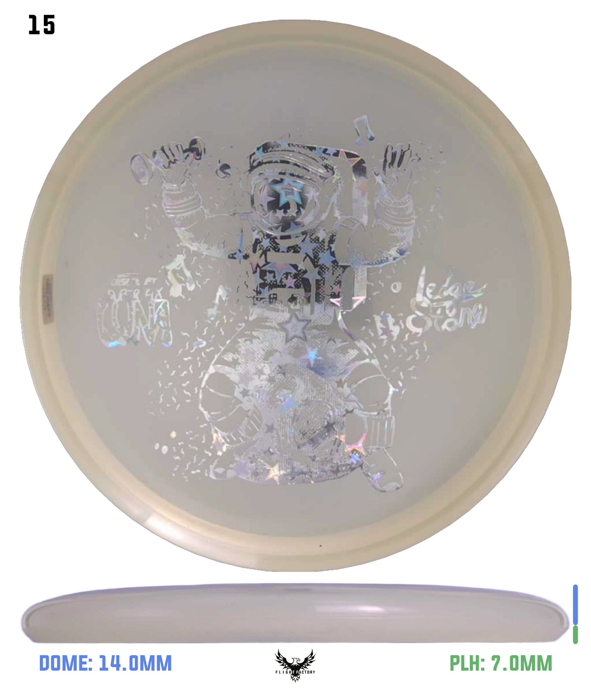 Discraft Paul McBeth Super Flex Luna - Ledgestone 2025 Offseason