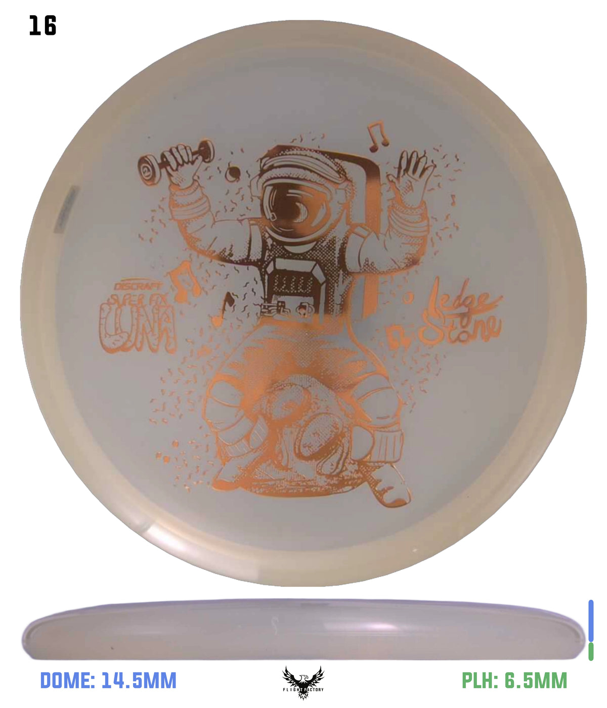 Discraft Paul McBeth Super Flex Luna - Ledgestone 2025 Offseason