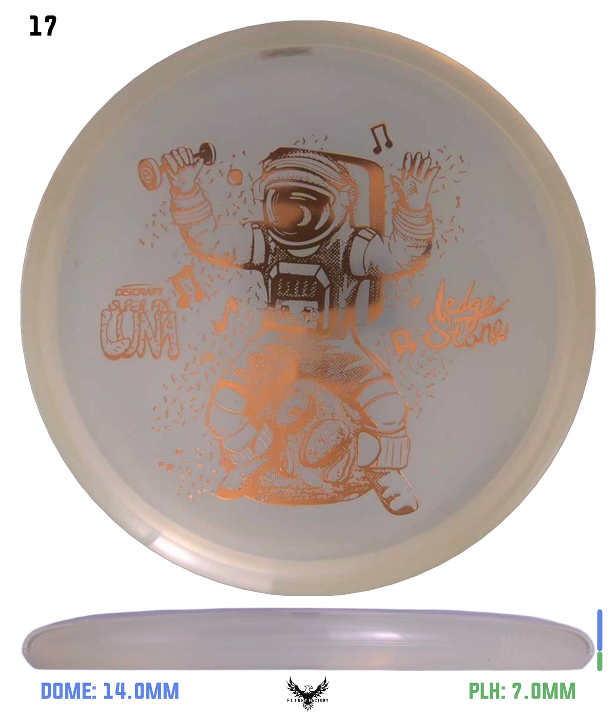 Discraft Paul McBeth Super Flex Luna - Ledgestone 2025 Offseason