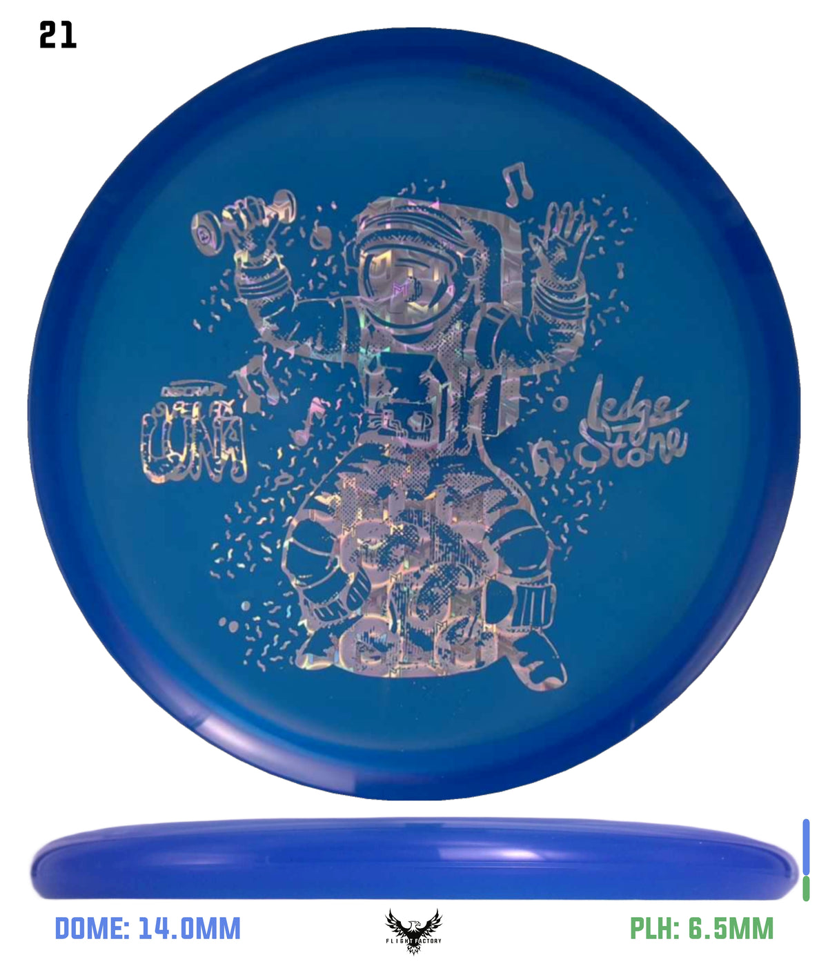 Discraft Paul McBeth Super Flex Luna - Ledgestone 2025 Offseason