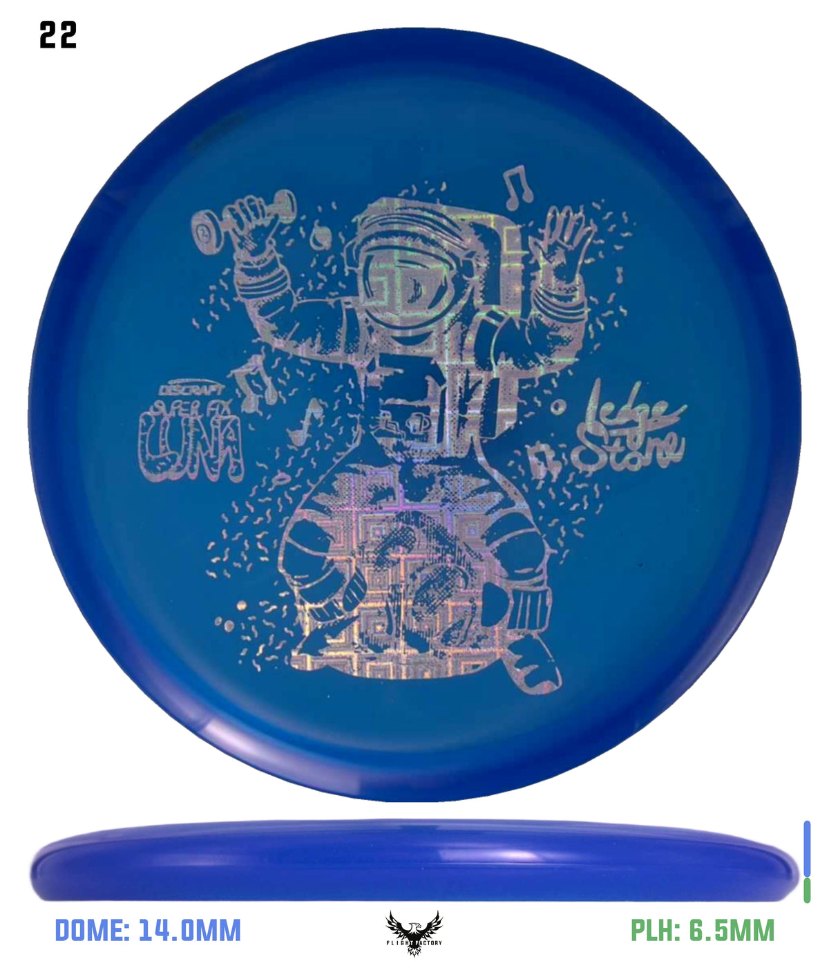 Discraft Paul McBeth Super Flex Luna - Ledgestone 2025 Offseason