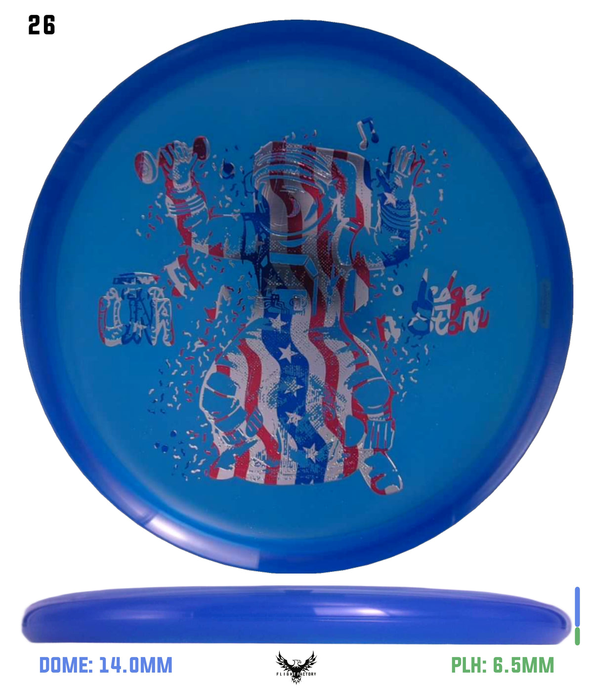 Discraft Paul McBeth Super Flex Luna - Ledgestone 2025 Offseason