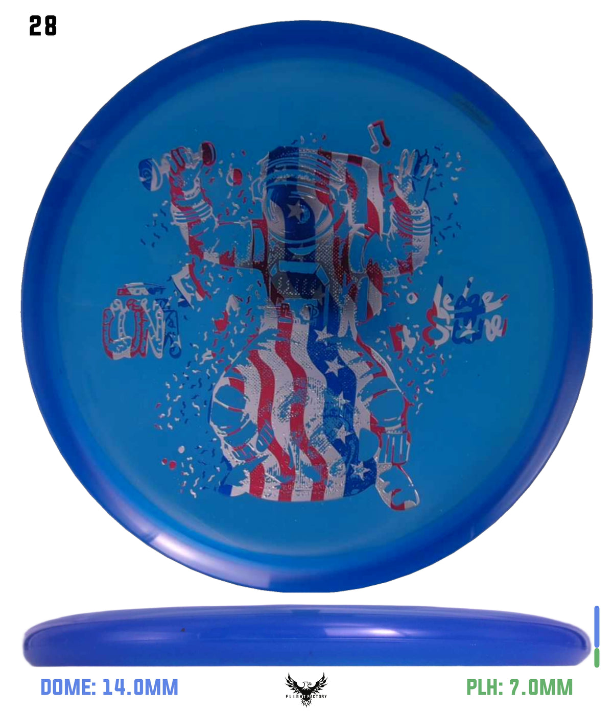 Discraft Paul McBeth Super Flex Luna - Ledgestone 2025 Offseason