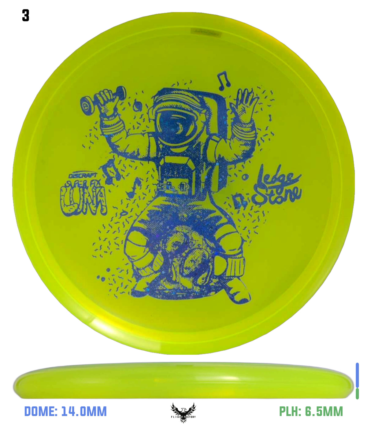 Discraft Paul McBeth Super Flex Luna - Ledgestone 2025 Offseason