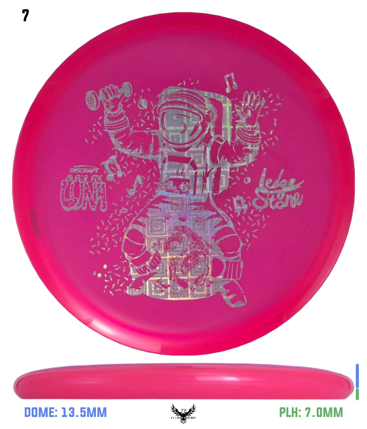Discraft Paul McBeth Super Flex Luna - Ledgestone 2025 Offseason