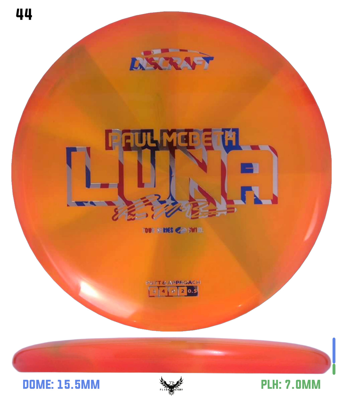 Discraft Paul McBeth 2025 Tour Series Z Swirl Luna