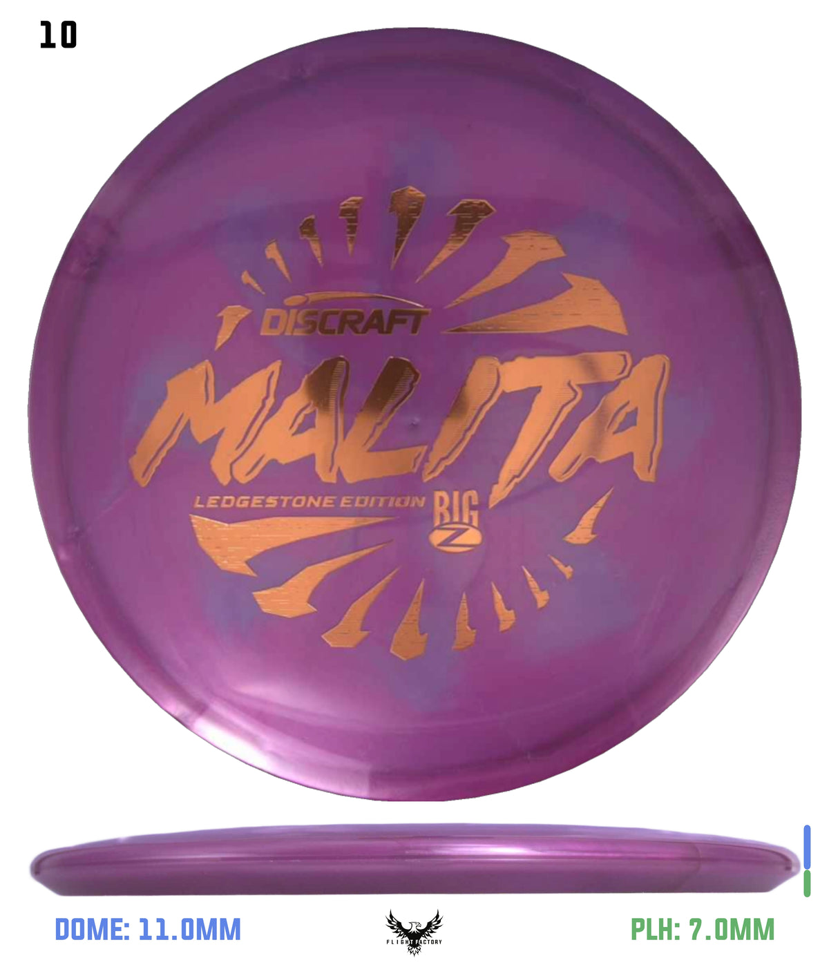 Discraft Paul McBeth Big Z Swirl Malita - Ledgestone 2026 Preseason
