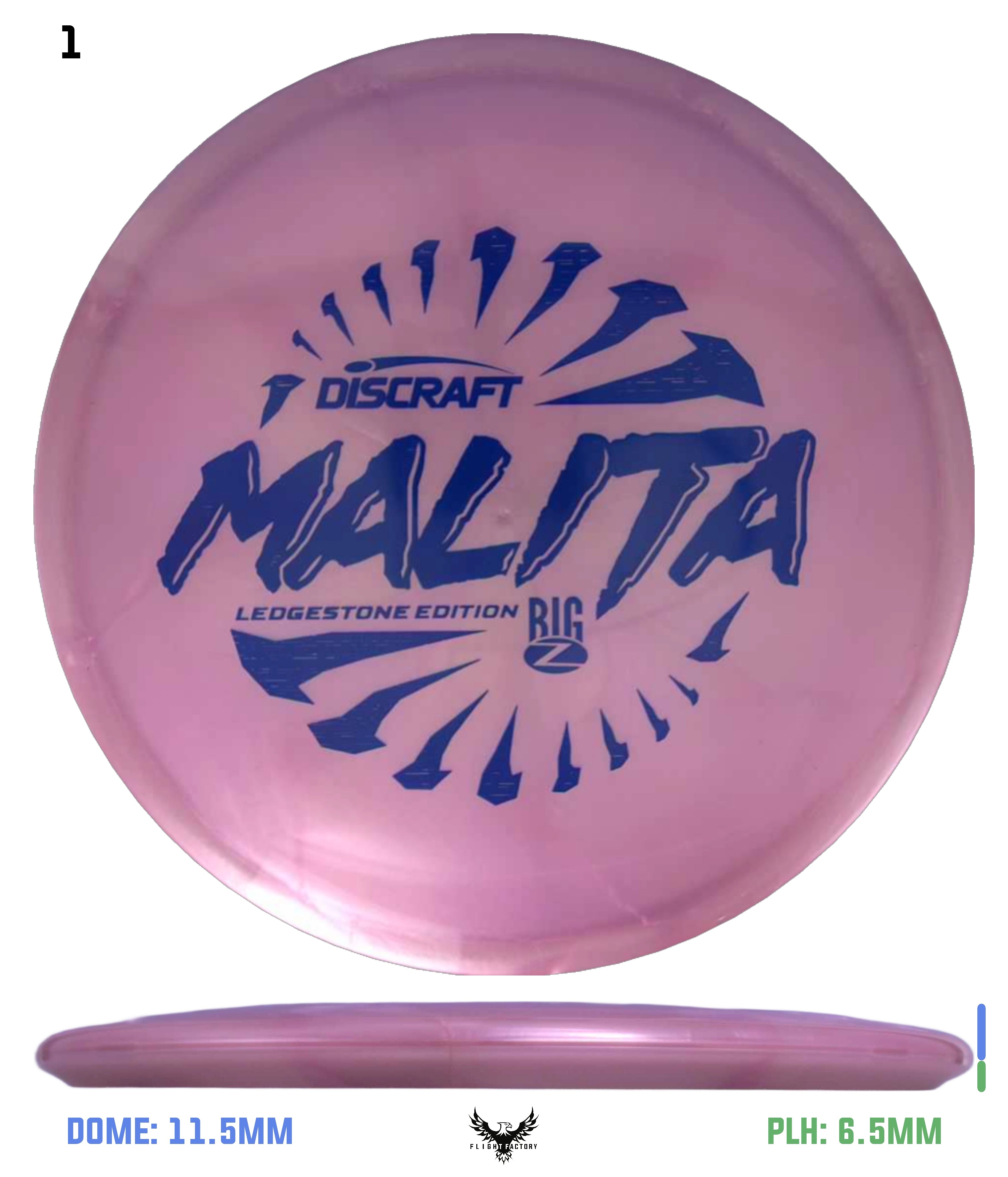 Discraft Paul McBeth Big Z Swirl Malita - Ledgestone 2026