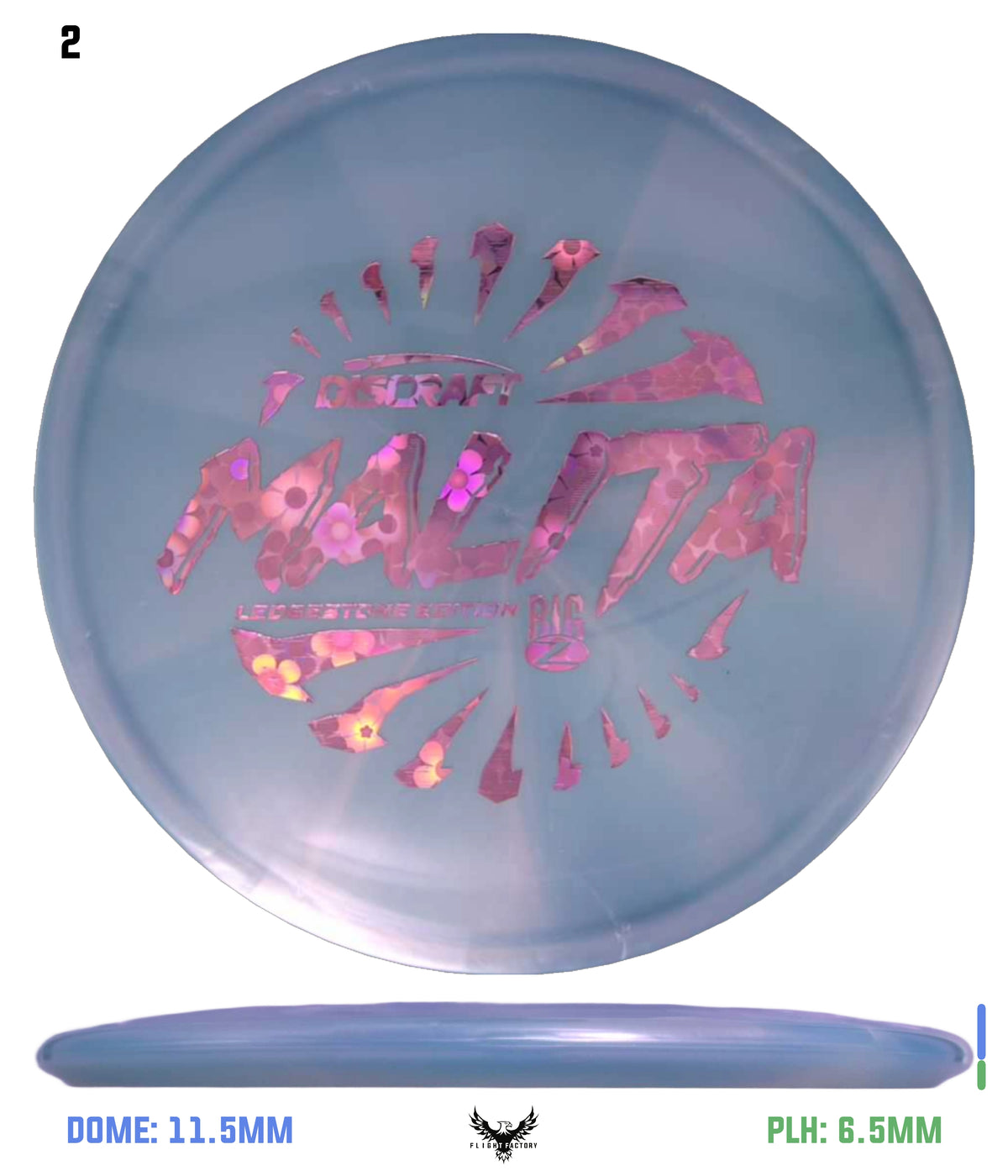 Discraft Paul McBeth Big Z Swirl Malita - Ledgestone 2026 Preseason