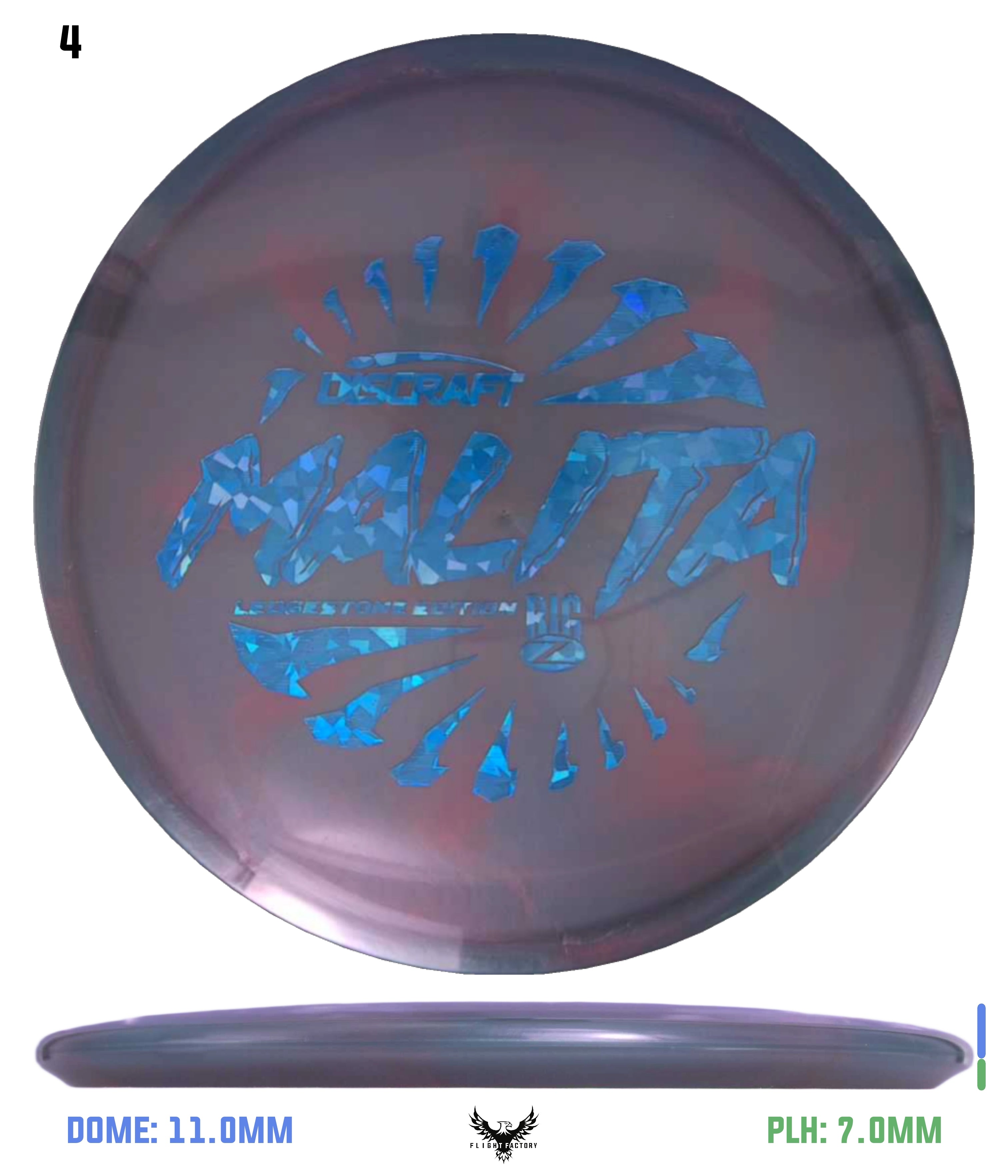 Discraft Paul McBeth Big Z Swirl Malita - Ledgestone 2026