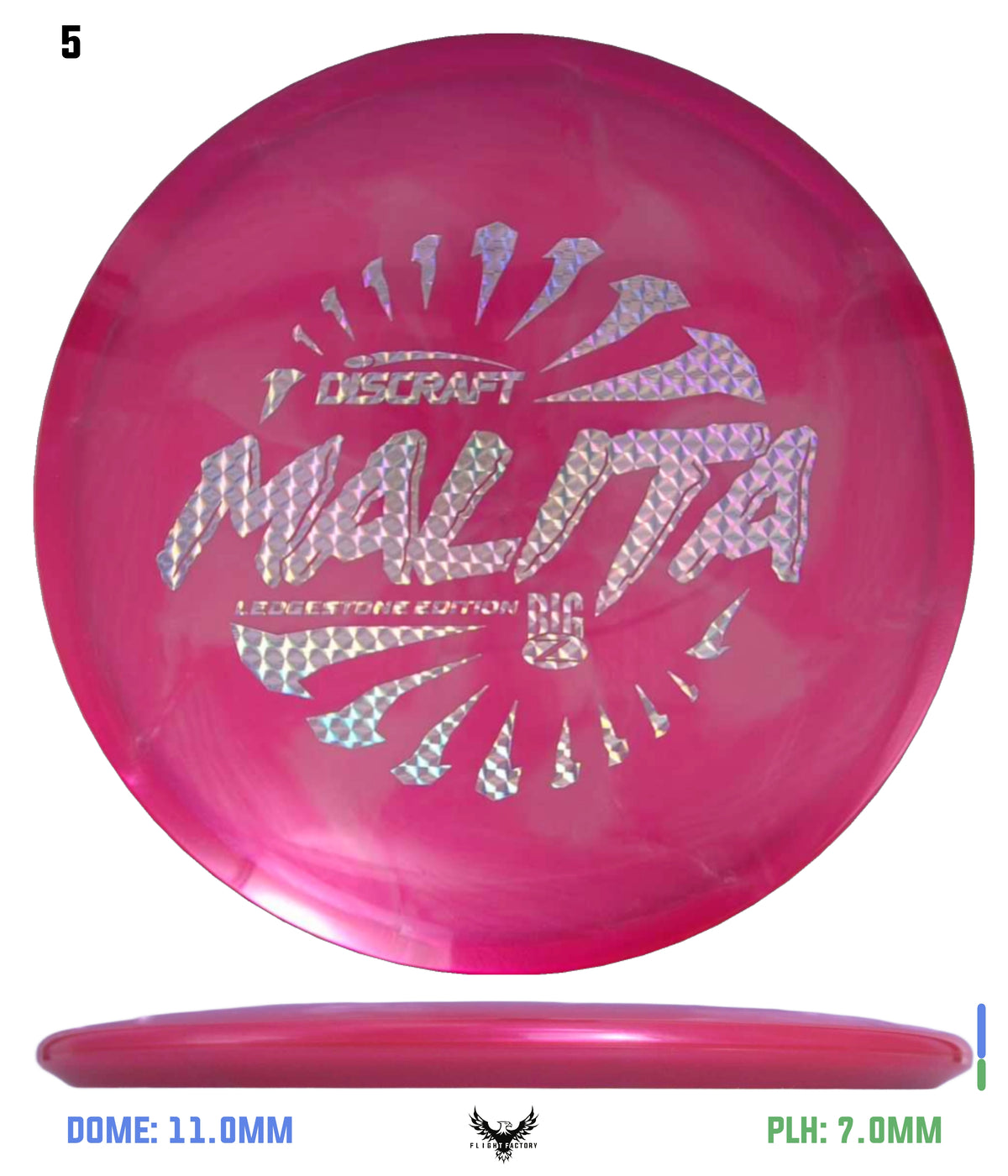 Discraft Paul McBeth Big Z Swirl Malita - Ledgestone 2026 Preseason