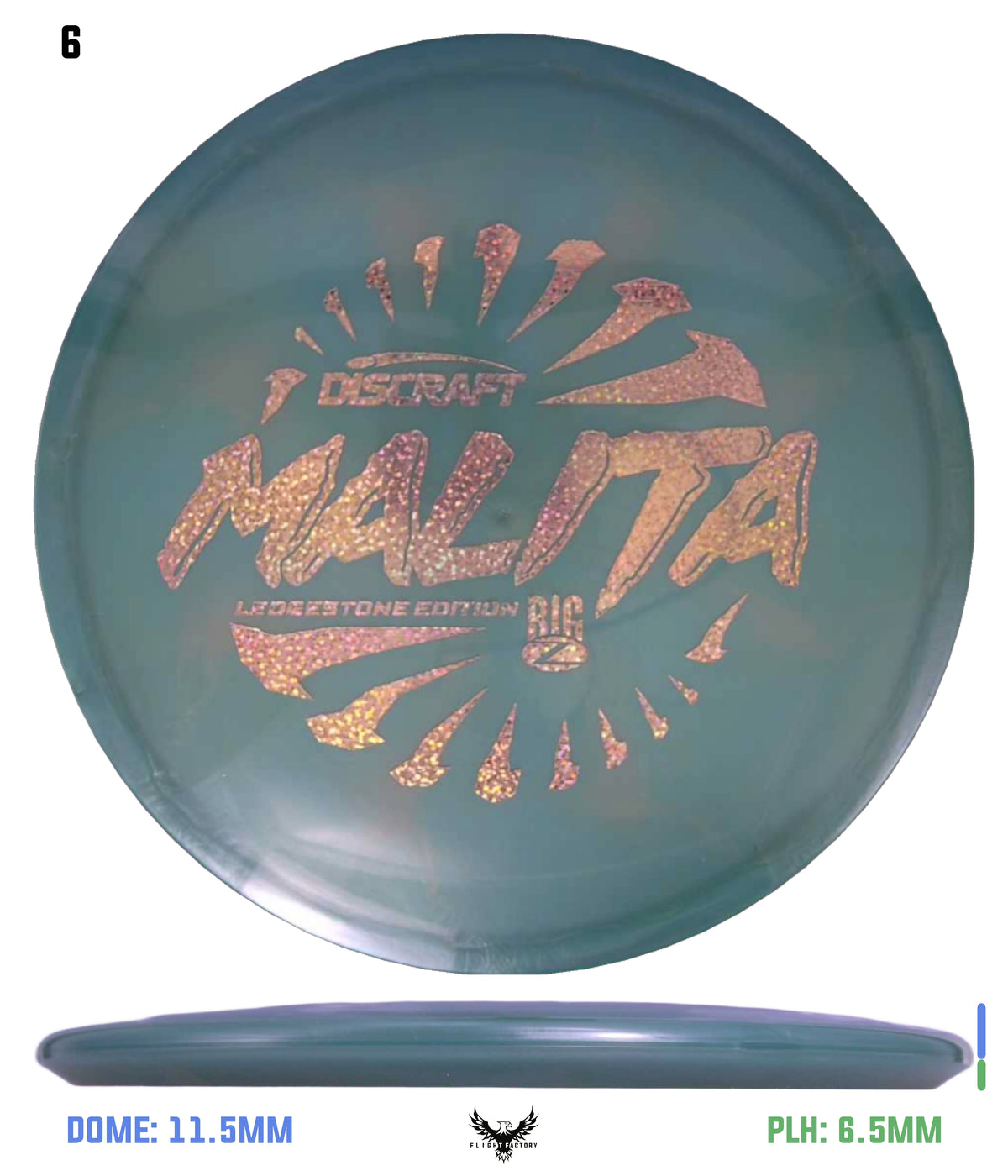 Discraft Paul McBeth Big Z Swirl Malita - Ledgestone 2026 Preseason