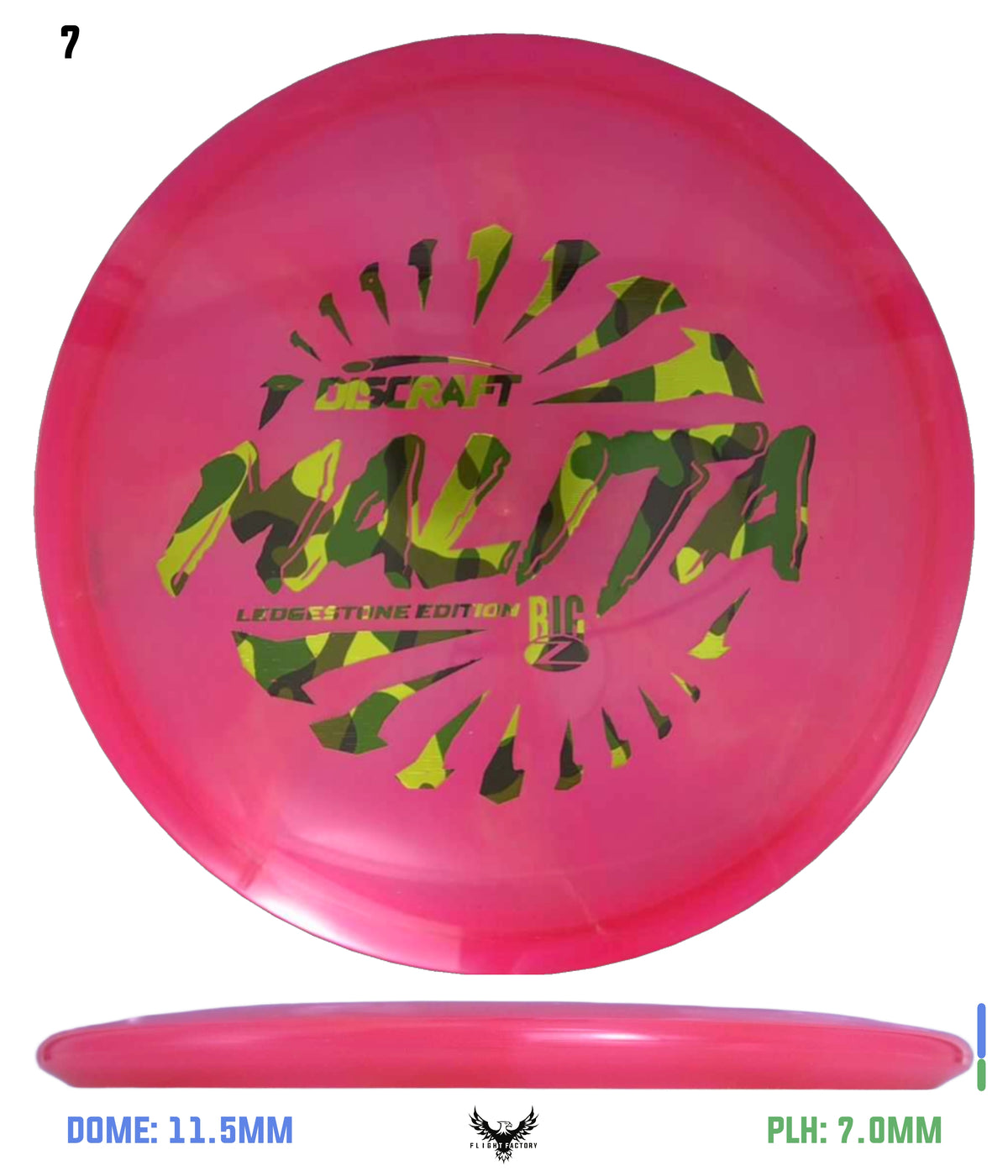 Discraft Paul McBeth Big Z Swirl Malita - Ledgestone 2026 Preseason