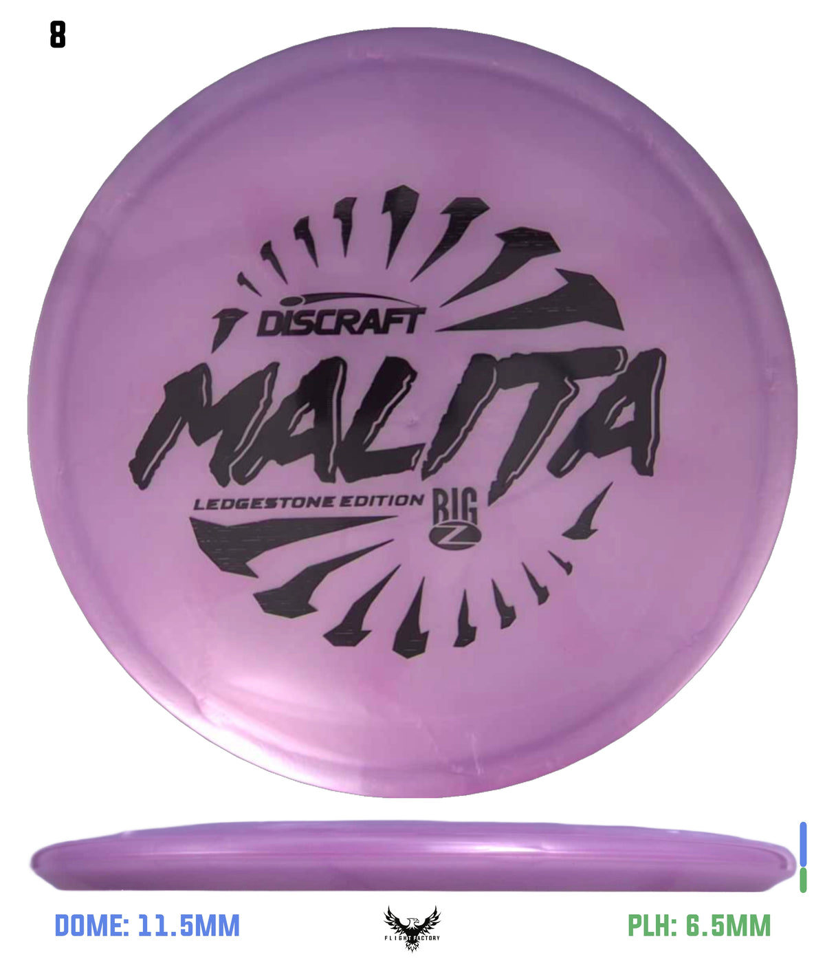 Discraft Paul McBeth Big Z Swirl Malita - Ledgestone 2026 Preseason