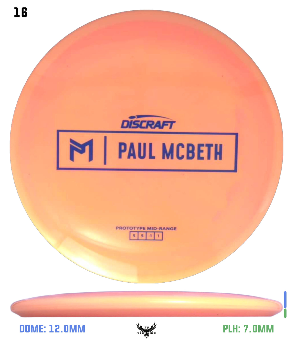 Discraft Paul McBeth Prototype Malita