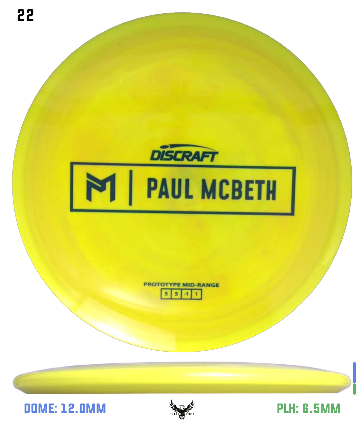 Discraft Paul McBeth Prototype Malita