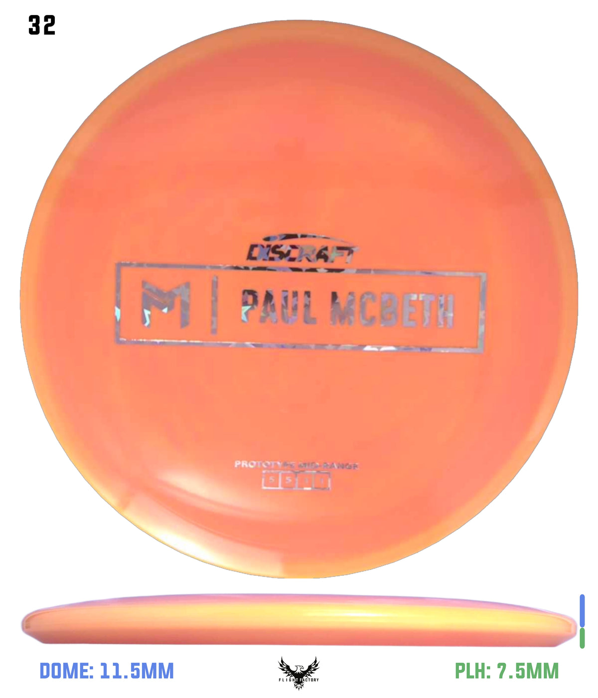 Discraft Paul McBeth Prototype Malita