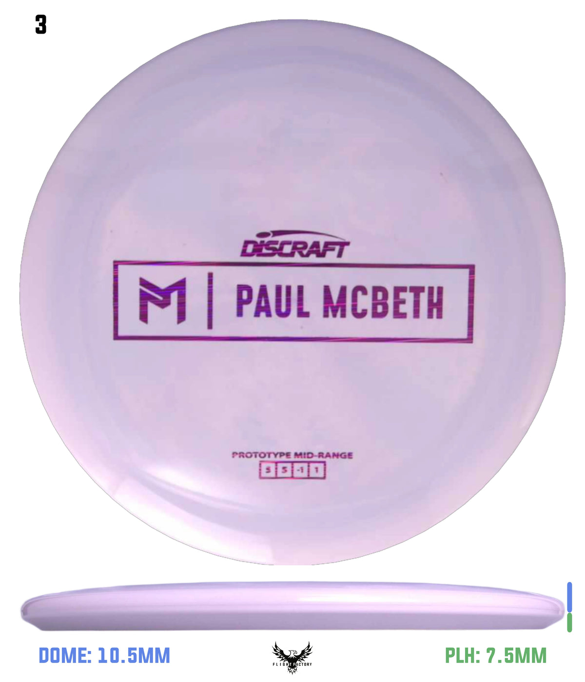Discraft Paul McBeth Prototype Malita