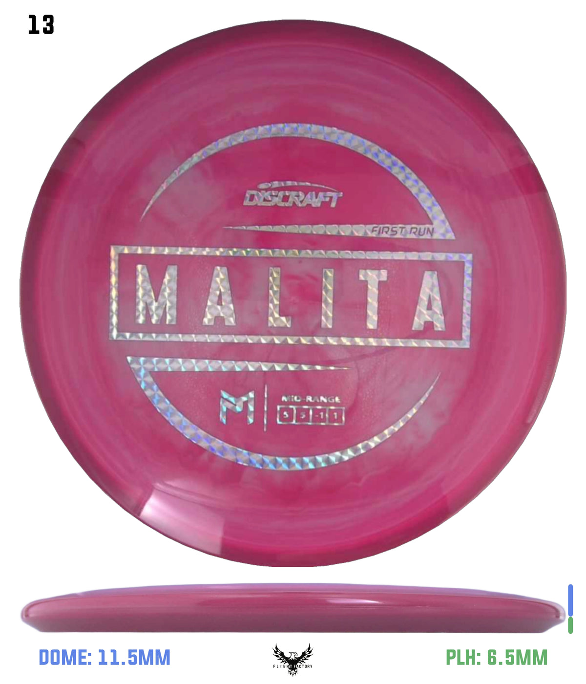 Discraft Paul McBeth First Run Malita